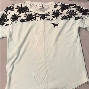 PINK oversized long-sleeve